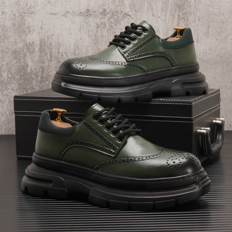 Internal Heightening Casual Shoes - Hidden Lift Sneakers