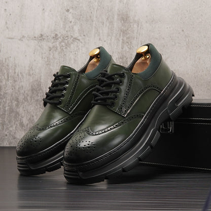 Internal Heightening Casual Shoes - Hidden Lift Sneakers