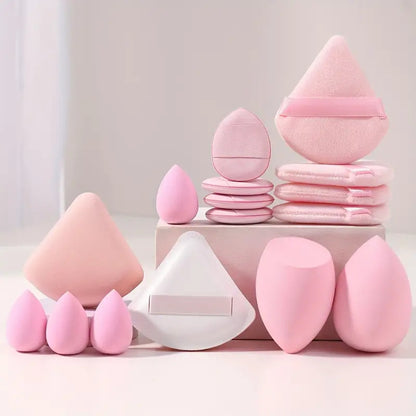 Makeup Sponge & Beauty Blender Set - 10/12/13/15/16 Piece Options