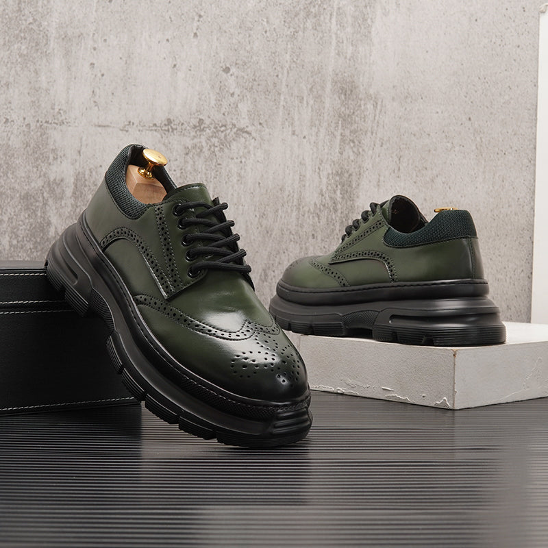 Internal Heightening Casual Shoes - Hidden Lift Sneakers