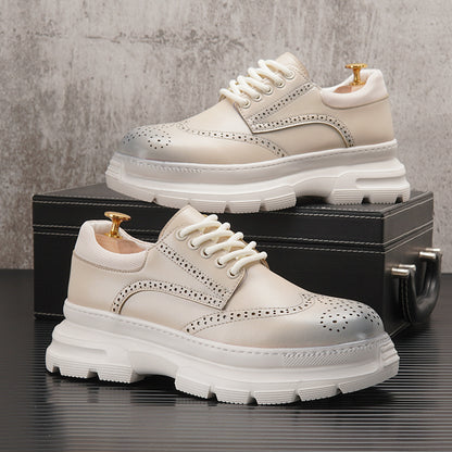 Internal Heightening Casual Shoes - Hidden Lift Sneakers