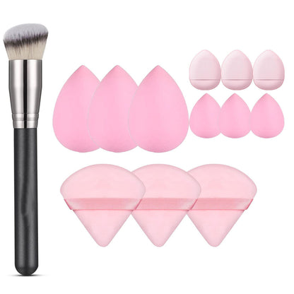 Makeup Sponge & Beauty Blender Set - 10/12/13/15/16 Piece Options
