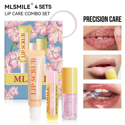 Complete Lip Care Set - Balm, Scrub & Oil Gift Set