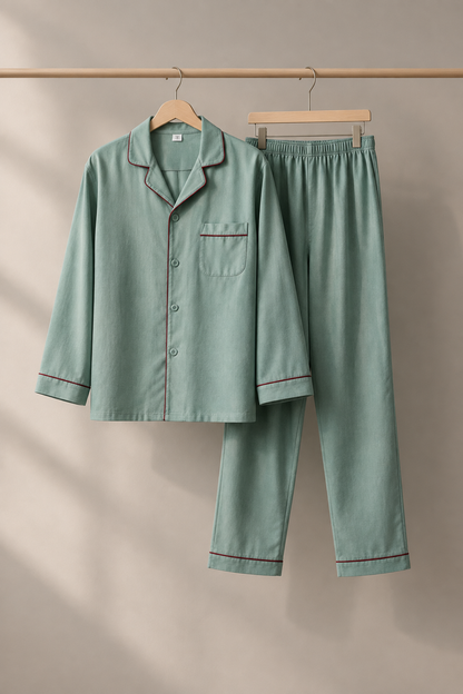 Style911 pajama set on hangers