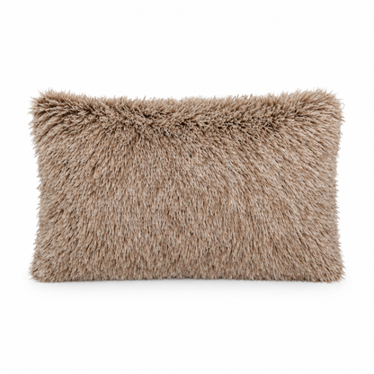 AI-generated brown fluffy cover concept, 30 × 50 cm; color not supplier-verified